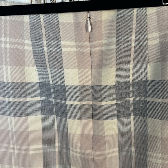 Wilfred Light Academia Preppy Collegiate Neutral Varsity A Line Mini Skirt S/4 - Picture 5 of 9